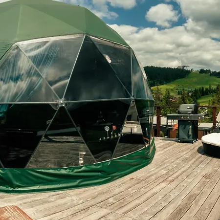 Goralski Harem Osada Glamp & Glass Z Jacuzzi I Balia Luksusowy namiot Zakopane