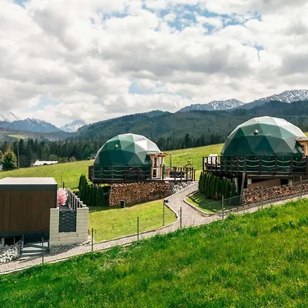 豪华帐篷 Goralski Harem Osada Glamp & Glass Z Jacuzzi I Balia 扎科帕内