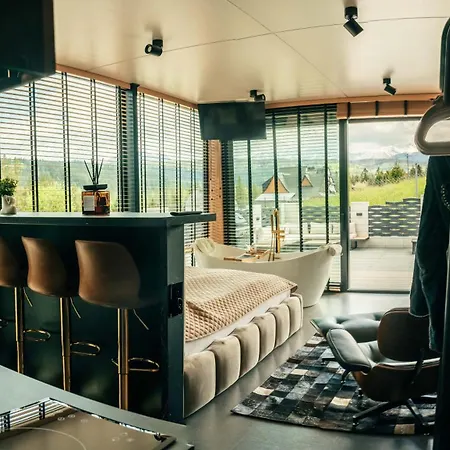 Goralski Harem Osada Glamp & Glass Z Jacuzzi I Balia 豪华帐篷 扎科帕内