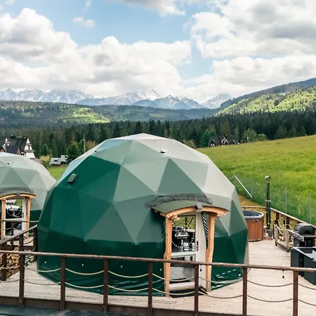 Goralski Harem Osada Glamp & Glass Z Jacuzzi I Balia Роскошный шатер Закопане