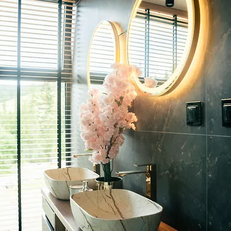 豪华帐篷 Goralski Harem Osada Glamp & Glass Z Jacuzzi I Balia 扎科帕内