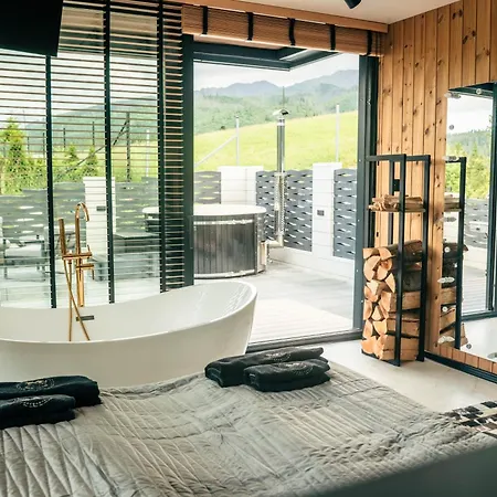 Goralski Harem Osada Glamp & Glass Z Jacuzzi I Balia 扎科帕内