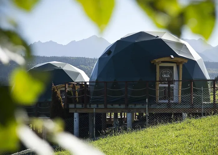 Góralski Harem Osada Glamp&glass Z Jacuzzi I Balią Luksusowy namiot *