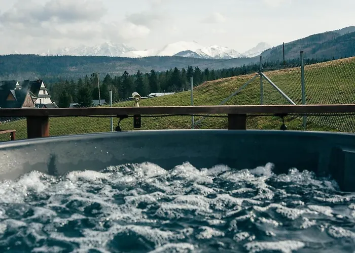 Góralski Harem Osada Glamp&glass Z Jacuzzi I Balią Luksusowy namiot Zakopane
