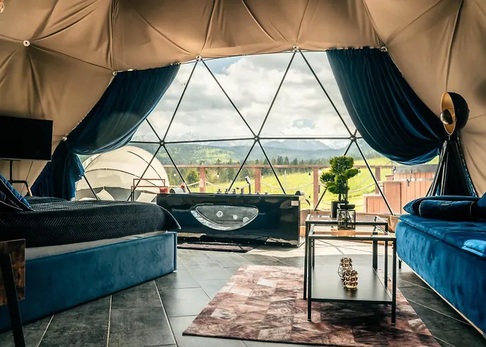 Goralski Harem Osada Glamp & Glass Z Jacuzzi I Balia Luxusní stan