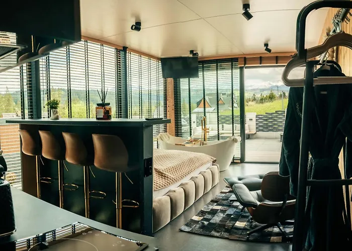 Goralski Harem Osada Glamp & Glass Z Jacuzzi I Balia Luxusní stan Zakopane