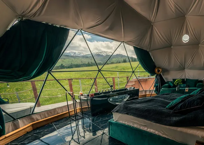 Góralski Harem Osada Glamp&glass Z Jacuzzi I Balią * Zakopane