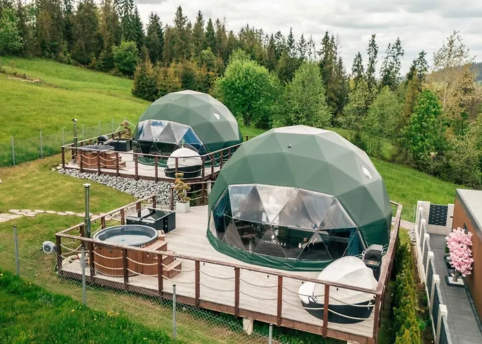 Goralski Harem Osada Glamp & Glass Z Jacuzzi I Balia Luxusní stan