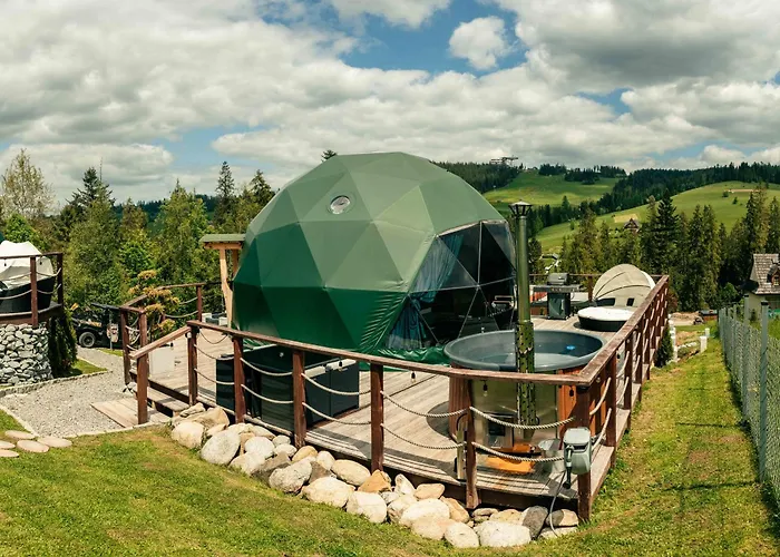 Goralski Harem Osada Glamp & Glass Z Jacuzzi I Balia Zakopane