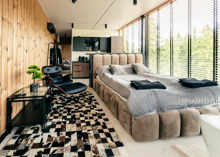 Góralski Harem Osada Glamp&glass Z Jacuzzi I Balią Luksusowy namiot Zakopane