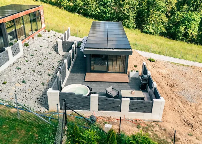 Góralski Harem Osada Glamp&glass Z Jacuzzi I Balią Luksusowy namiot