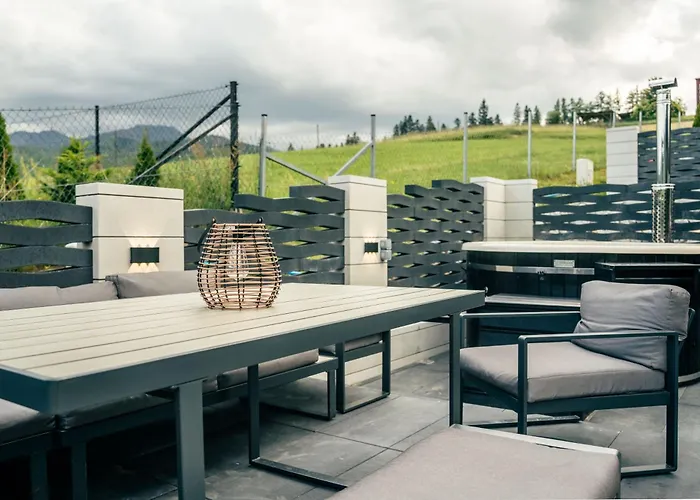 Góralski Harem Osada Glamp&glass Z Jacuzzi I Balią Luksusowy namiot *