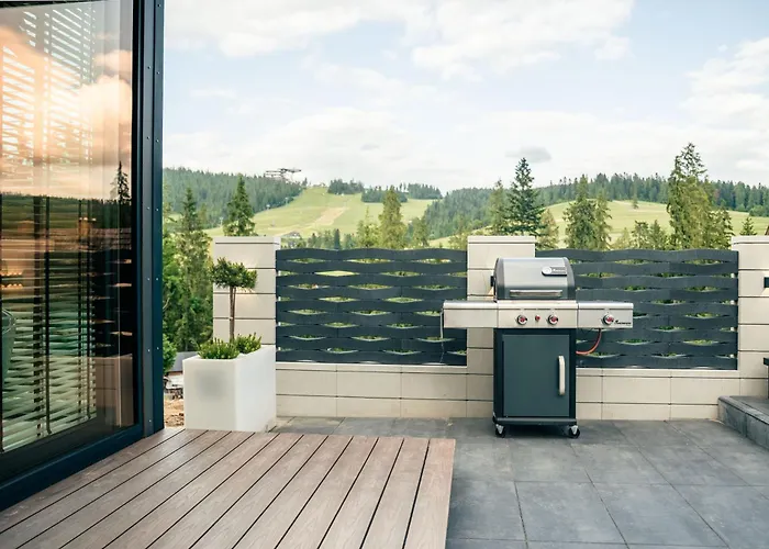 Luxusní stan Goralski Harem Osada Glamp & Glass Z Jacuzzi I Balia *