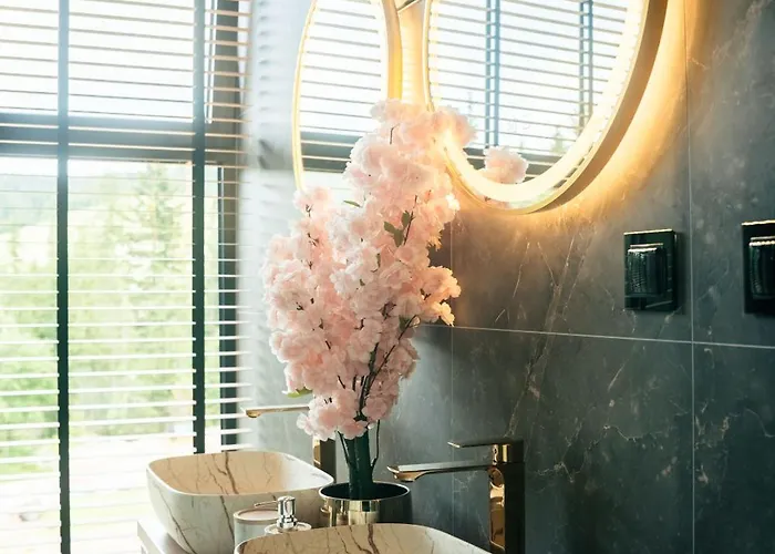 Luksusowy namiot Góralski Harem Osada Glamp&glass Z Jacuzzi I Balią Zakopane