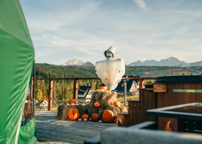 Góralski Harem Osada Glamp&glass Z Jacuzzi I Balią Zakopane