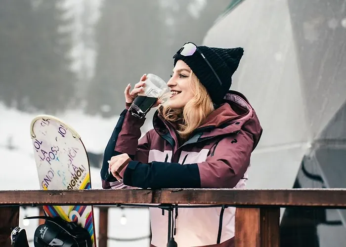 Góralski Harem Osada Glamp&glass Z Jacuzzi I Balią